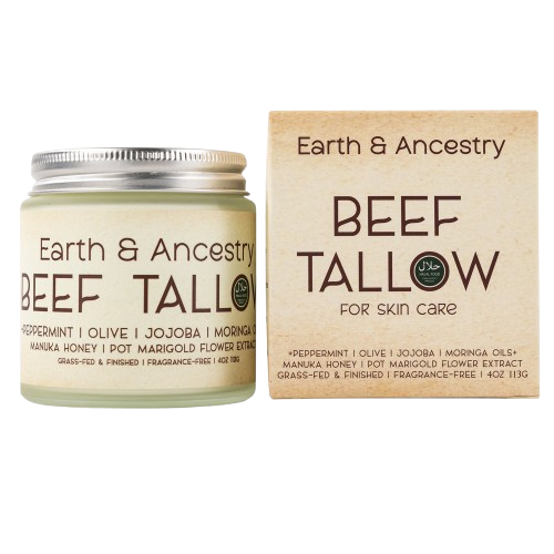 Beef Tallow Moisturizer - 100% Halal, Infused with Premium Oils